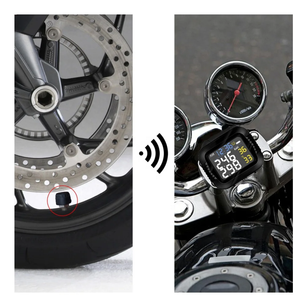 Автомобильный Универсальный датчик TPMS велосипед E-Bike