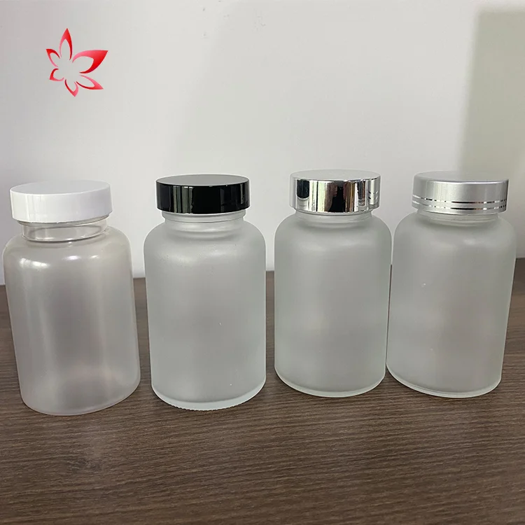 food container 50ml 60ml 80ml 100ml 120ml 150ml 180ml 200ml 250ml 300ml 400ml 500ml clear PET plastic candy jar with crc cap