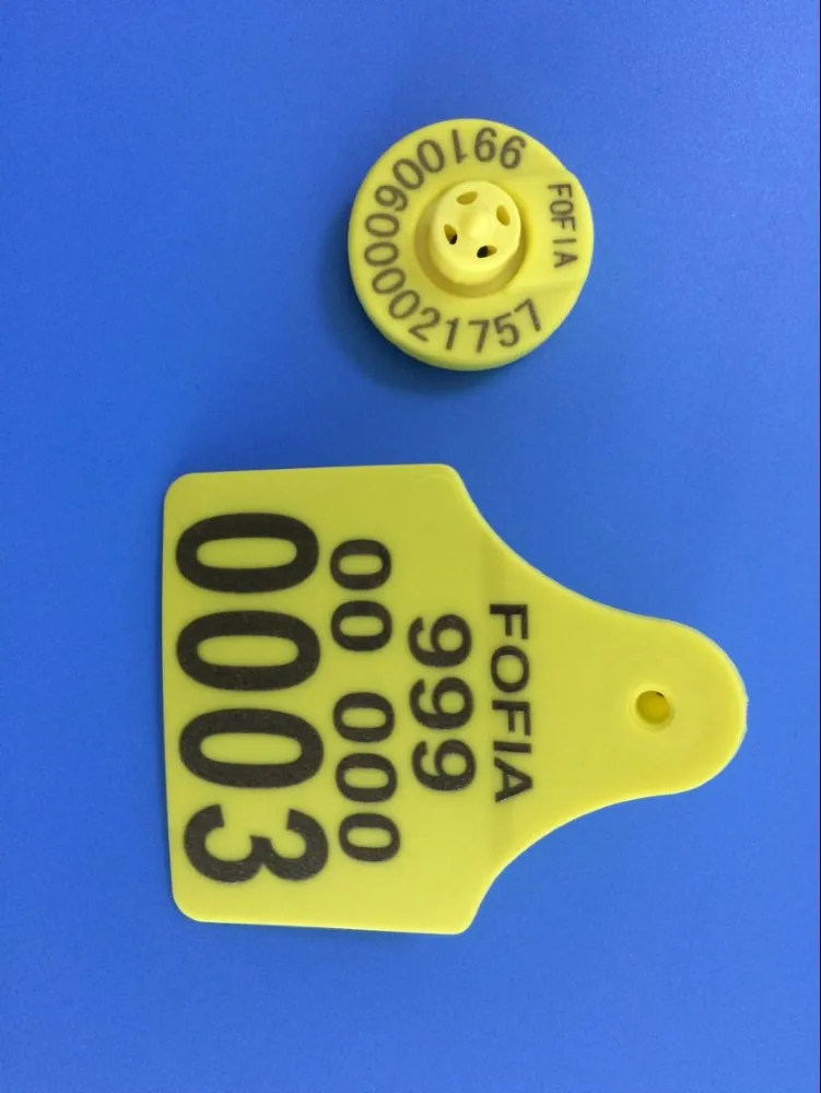 4g gps water proof sheep ear tag an-ti loss 29.9*13.3mm 860- 960mhz tpu long range rfid strip eid active battery gps cattle tag