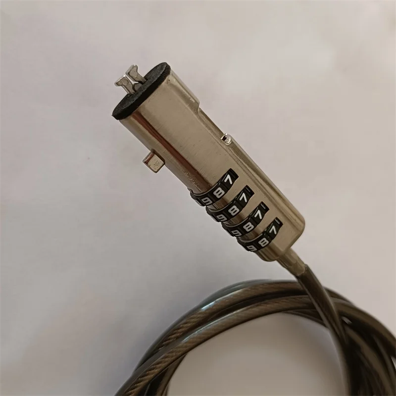 Nano Computer Laptop Combination  Lock Cable 4 Digital Password Protection   for Select HP Elitebooks and Chromebooks