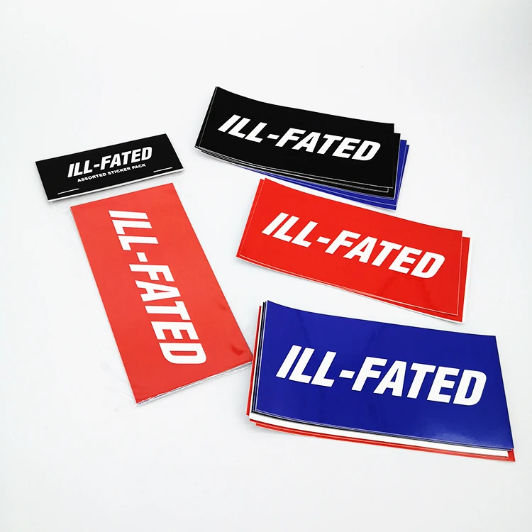 Custom Sticker Packaging Set Printable Adhesive Dye Cut Cartoon Vinyl Sticker Breakfast Sticker Pack