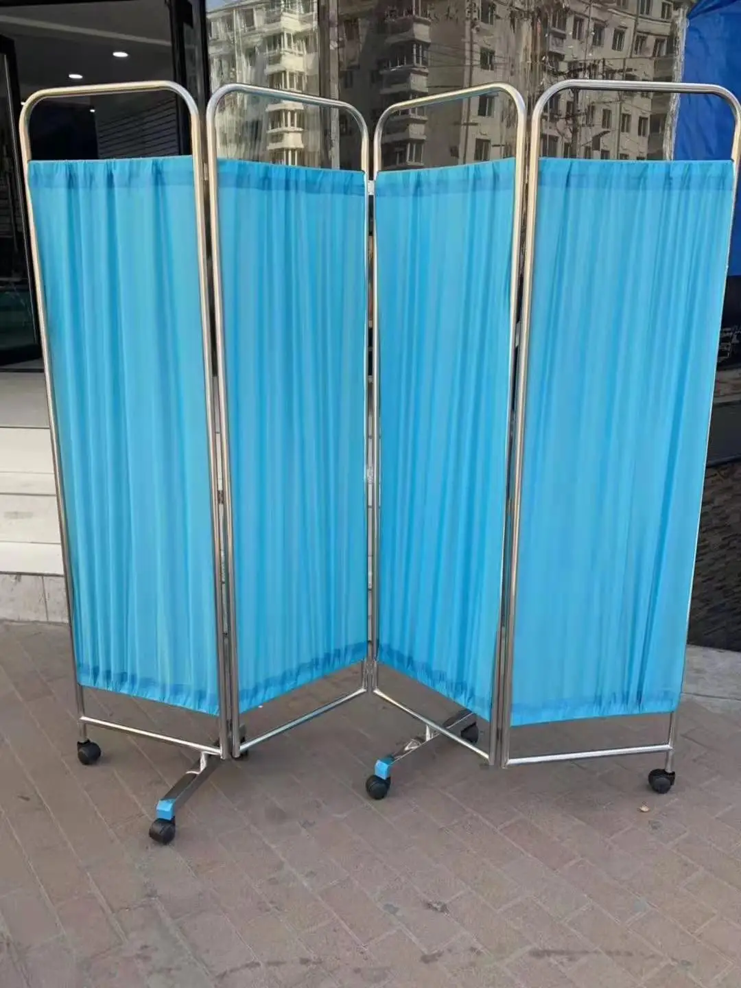 Hospital ward equipment & medical instrument folding hospital screen