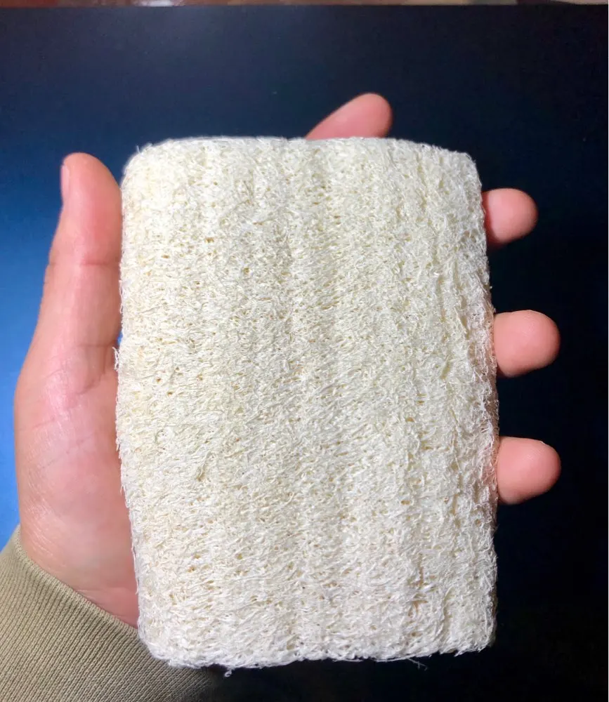 eco kitchen raw loofah pad natural loofah sponge