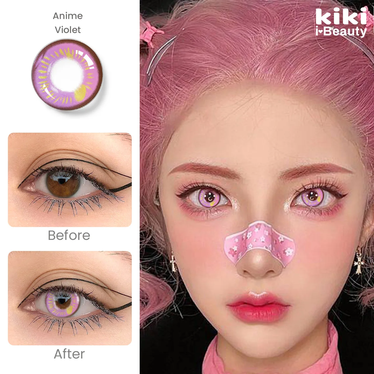 2022 Crazy Color Contact Lenses Yearly Soft Crazy Contact Lens