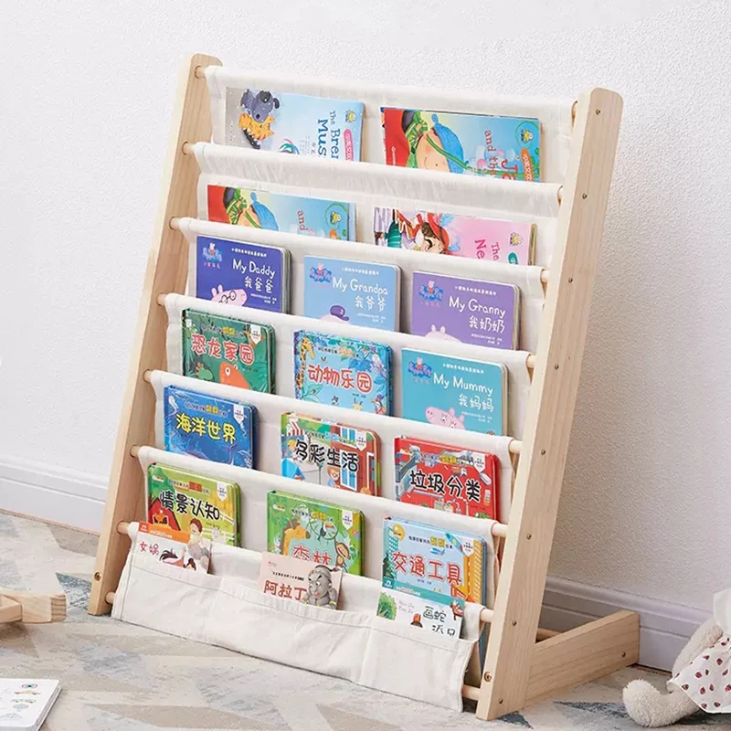 Домашняя детская деревянная лестница, книжная полка, детская книжная полка, органайзер для хранения книг, книжный шкаф (1600839289262)