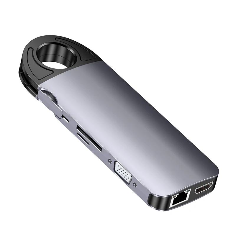 10 in 1 TYPE C USB HUB Newest Usb multi function adapter for MacBook Pro and Type C Windows Laptops