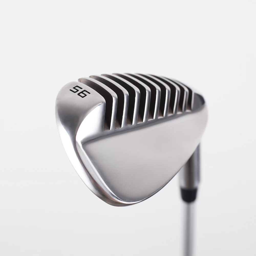 Wholesale 52 56 60 degree  right hand   Hollow Cut Lines Stainless Satin Steel Golf Club Wedges