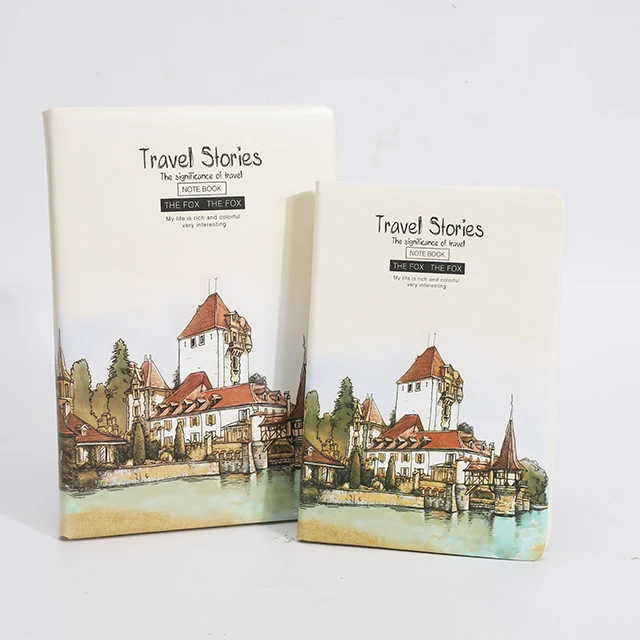 Wholesale custom A5 periodical binding printing exquisite European and American style pattern notebook