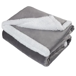 AIUDO New Washable Heating Shawl Throw Bed Warmer 5V Usb Portable Power Bank  Electric Blanket Heated