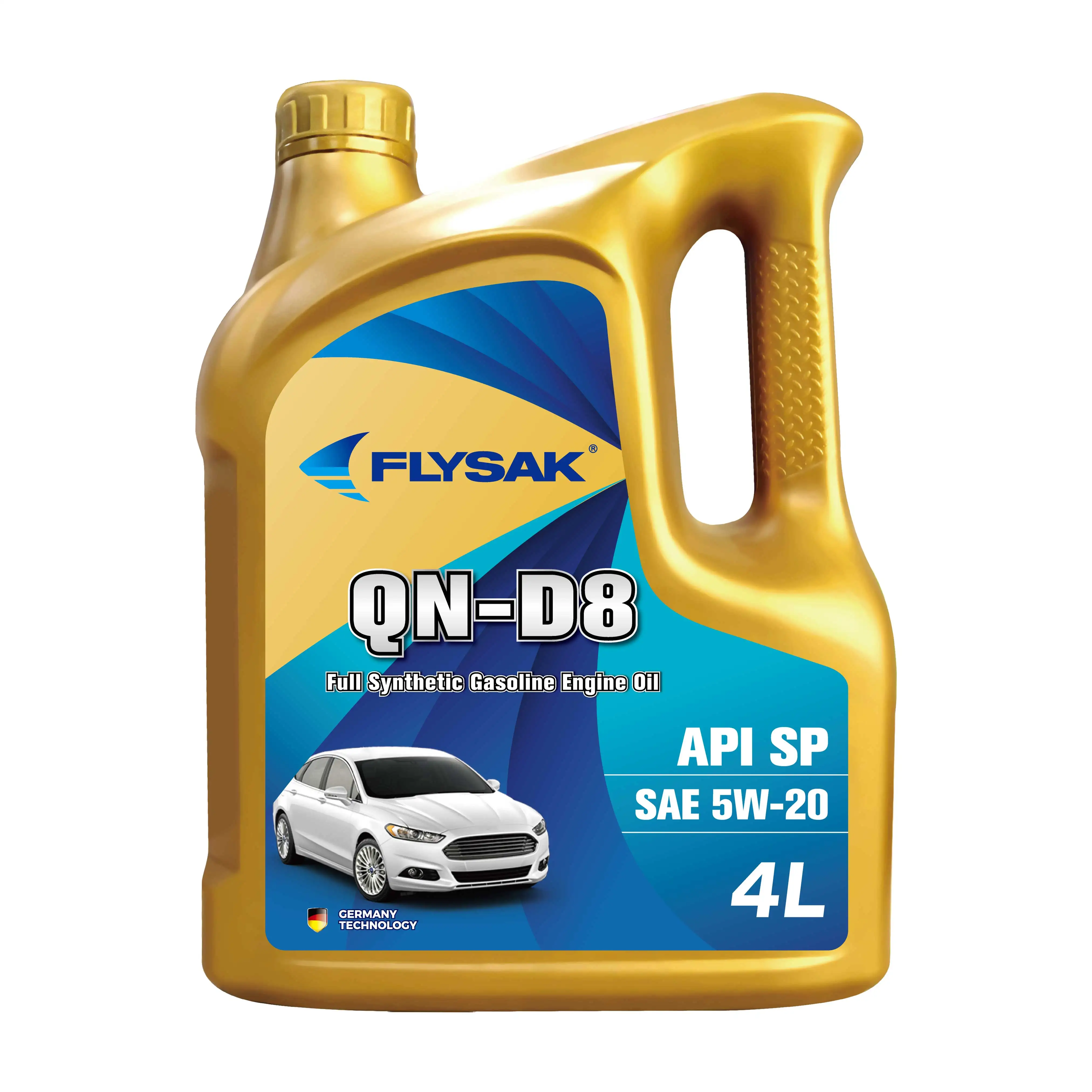 Hot Sale Engine Lubricants OEM Wholesale Factory QN-D8 SP 5W20 100% Fully Synthetic Gasoline Motor Oil 4L