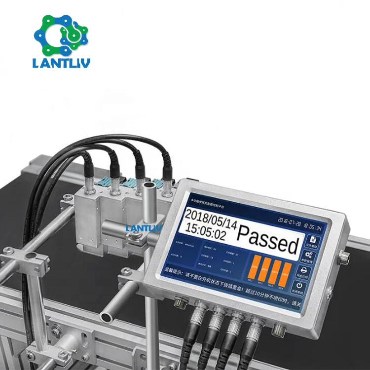 Печатная машина для масок для лица N95 принтер для масок на линии производственная кодировочная машина