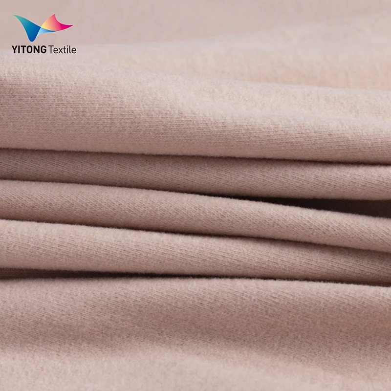 High Quality Cotton T shirt Fabric Knitted Cotton Fabric 92% Cotton 8% Spandex Fabric for Underwear