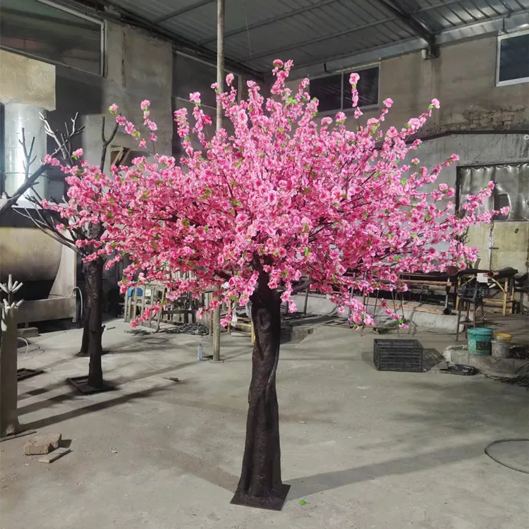 Wholesale pink Japanese Cherry Tree Wedding Decoration Arch Artificial Cherry Tree for Sale