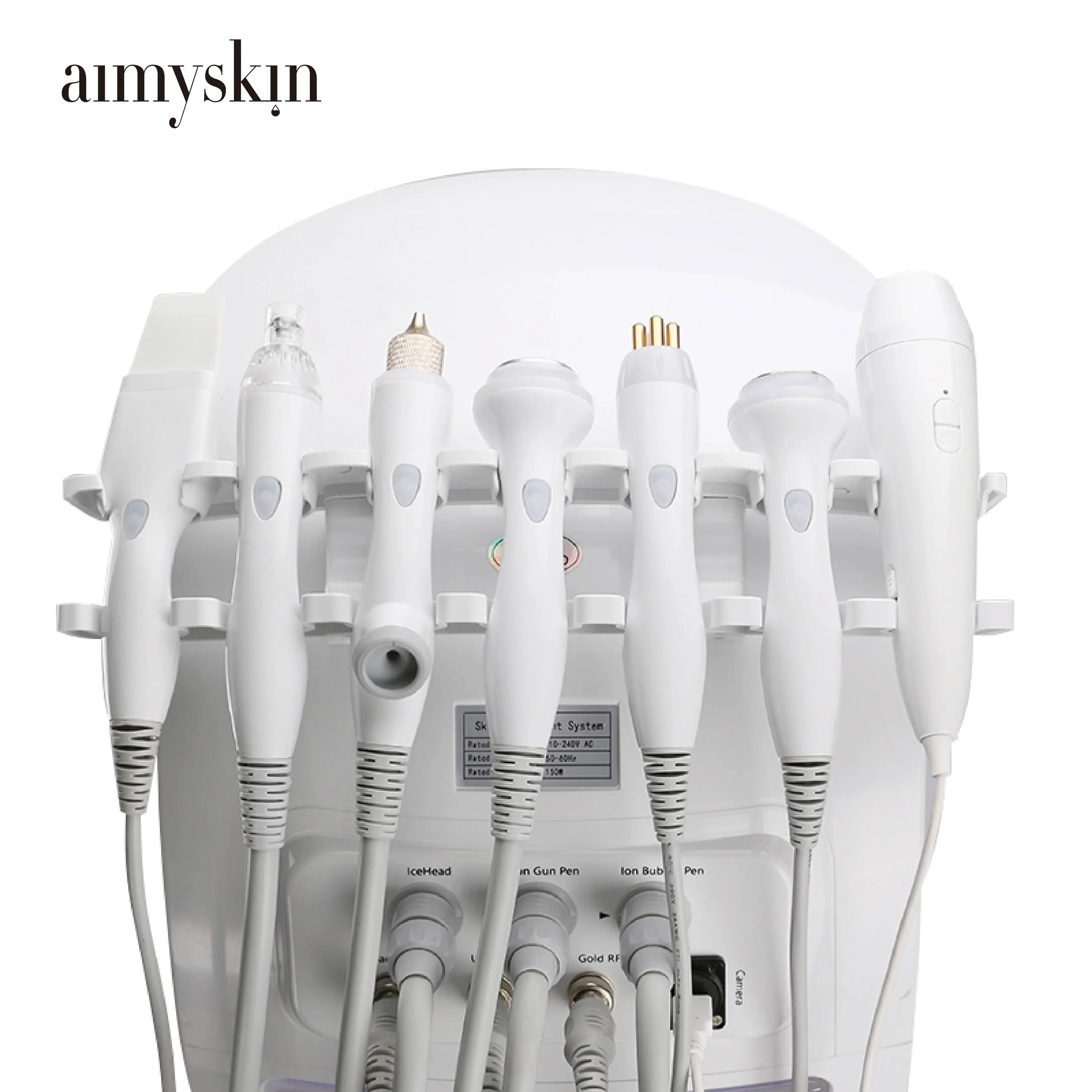 Portable oxygen jet peeling crystal microdermabrasion hidra machine H2O2 hydra 7 in 1 hydrodermabrasion facial machine