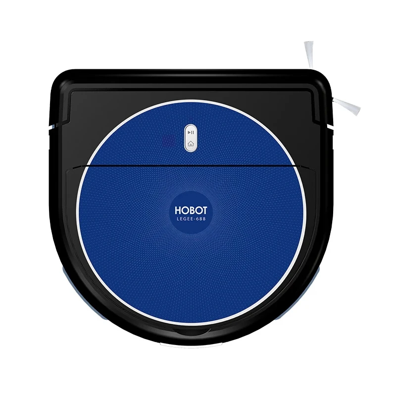Hobot 688 Robot Wasmachine + Stofzuiger 2 In 1 Controle Van De Smartphone Automatische Natte Floor Cleaning
