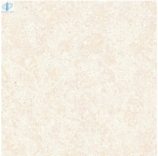 Living Room Glazed Polished Porcelain Tiles 600X600  Decorative Tiles Floor