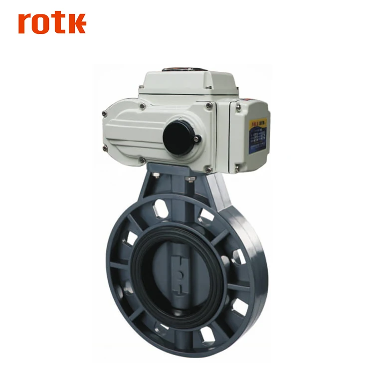  ROTK 12 напряжение EPDM Резиновое сиденье пластинчатый фланец В Электрический ПВХ пластиковый привод