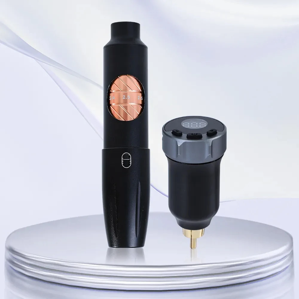 YD Blink Professional Tattoo Machine Kit Tattoo Gun Permanent Makeup Wireless Tattoo Machine