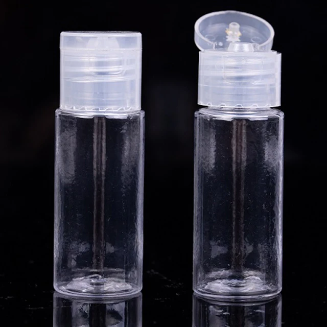 PCR PET Wholesale 20ml Portable Plastic Screw Cap Bottle For Liquid TRAVEL USE