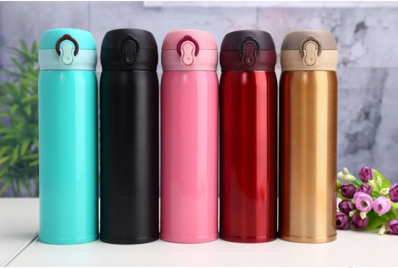 New style thermal insulation durable stainless steel insulated water bottles with buckle