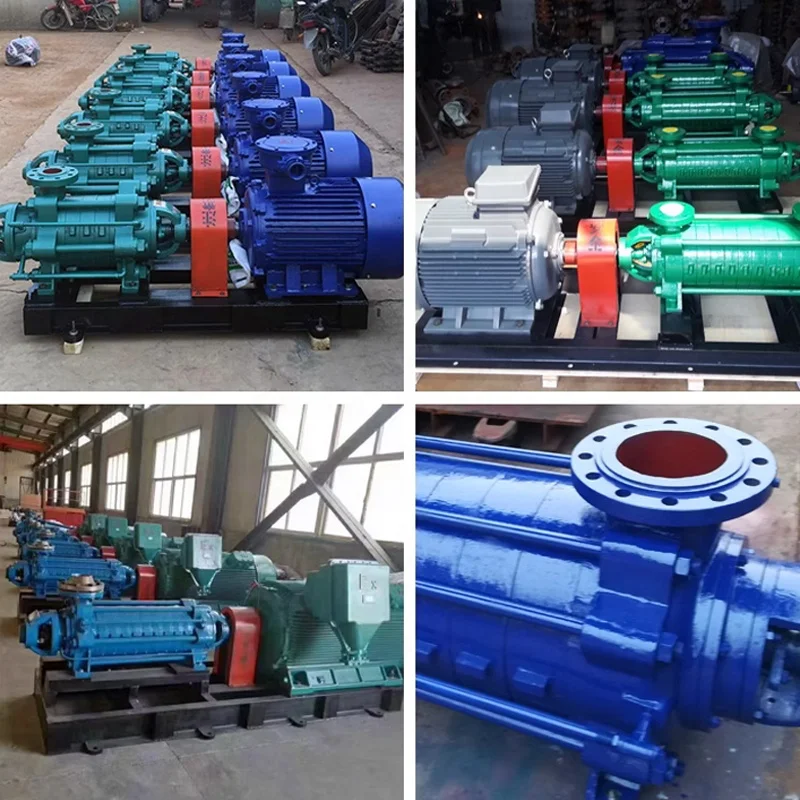 Diesel high pressure pumps Multi-stage high Fire fighting pressure water fire extinguishing Multistage Water Pump  automatic