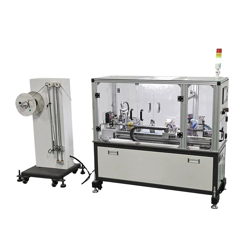 dpc wire covering machine glue machine for cable metal cover spiral wire and cables cover making machine