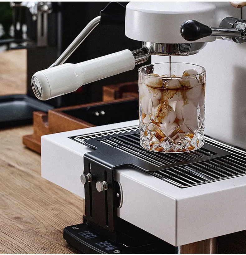 2023 New arrival barista tools Stainless Steel Coffee Scale Stand for Espresso Machine