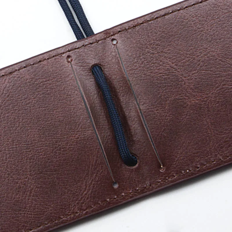 2022 Factory Wholesale Work Permit Rfid Slim Id Holders With Ropes Clear Custom PU ID Card Holder WIth Lanyard
