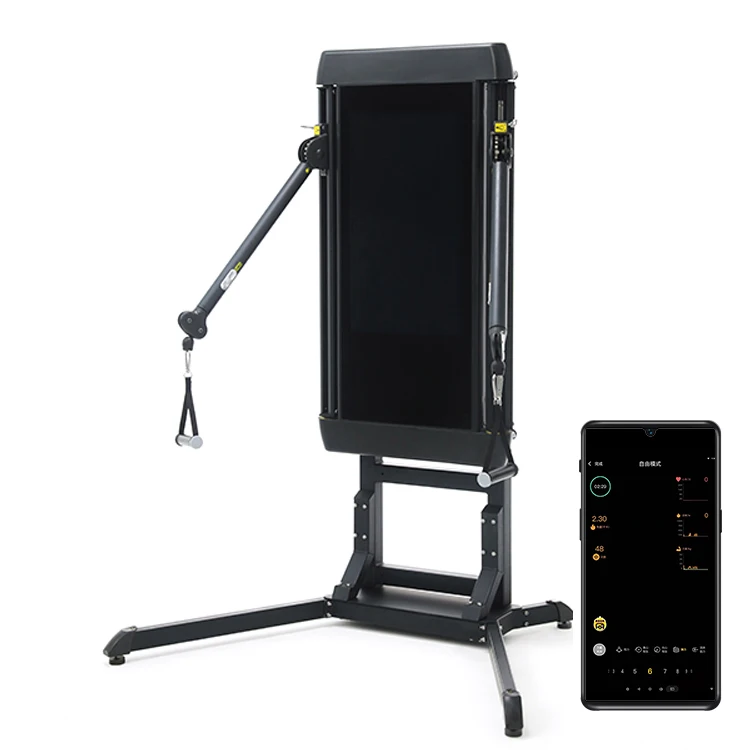 Touchscreen Display Fitness Machine Personalized Strength Training Smart Mirror