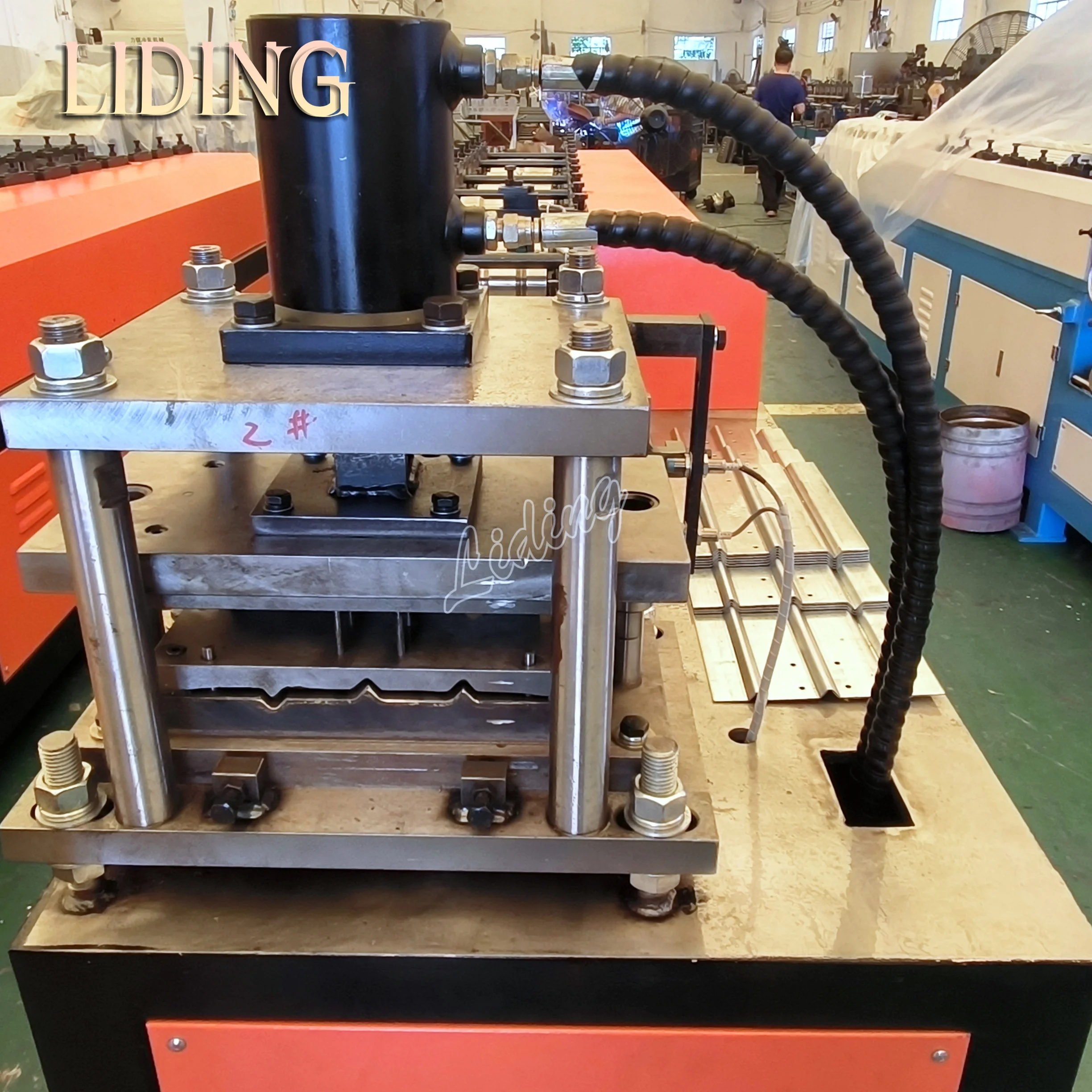 Factory OEM High quality Hvac Square  Volume Control Fire Damper VCD Blade Shutter Roll Forming Making  Machine