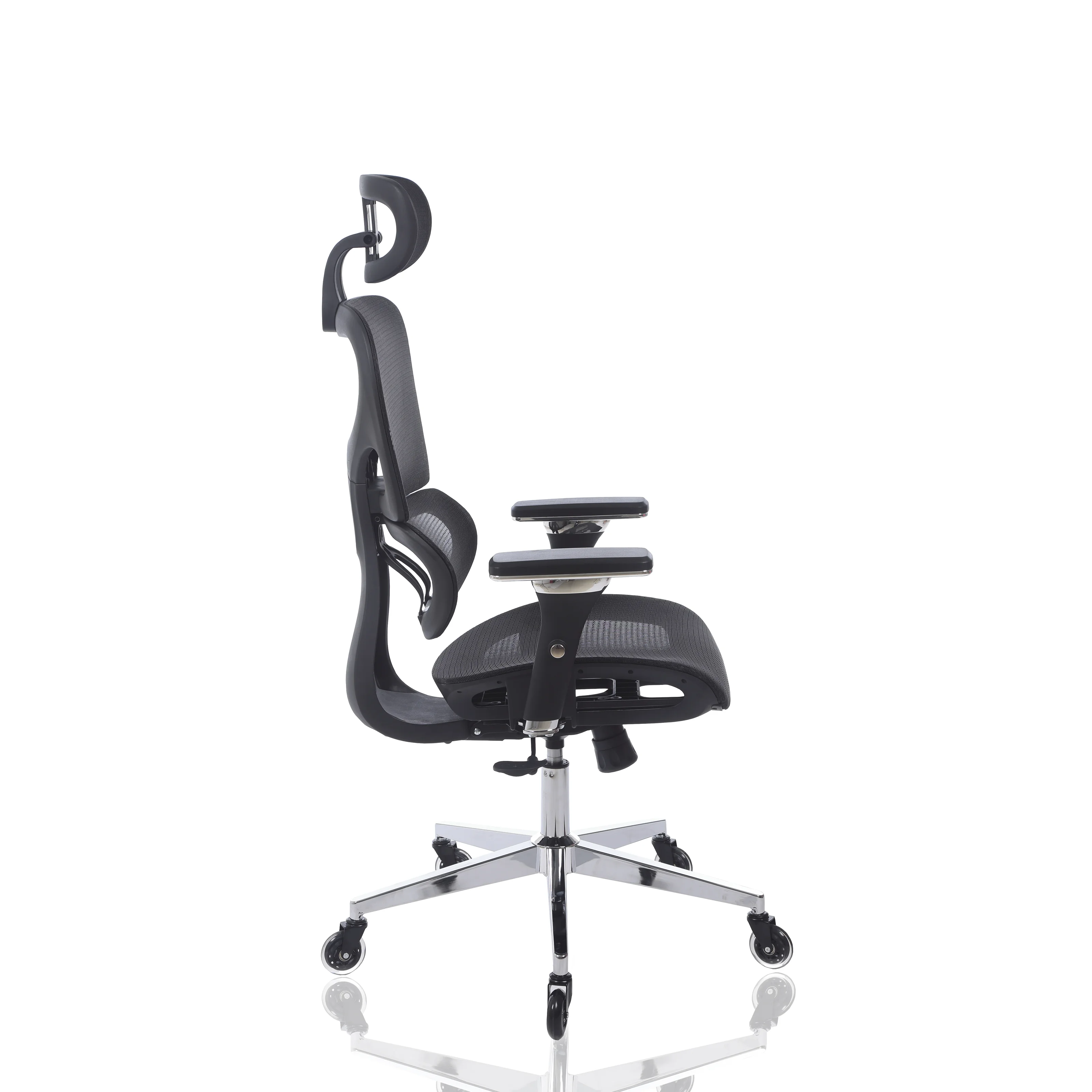 premium high back mesh chair high quality anji mesh office chair with lumbar support 4D armrest ergonomic mesh chair
