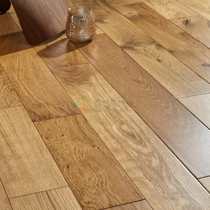 Scratch-Resistant Home Usage Engineered Flooring Customized Oak Flooring