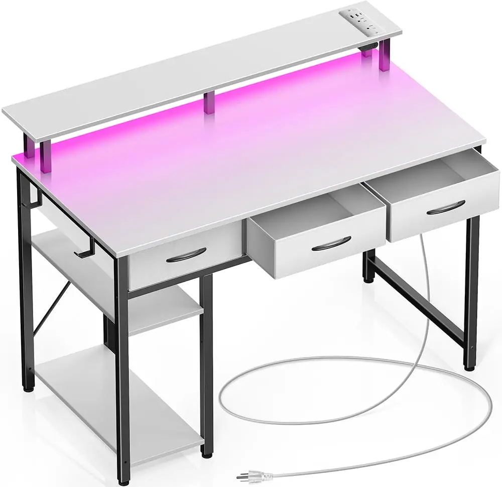 New In 2024 Home Office Furniture Full Set Office Desk Boss Lap Desk Foldable Computer Lifting Bracket