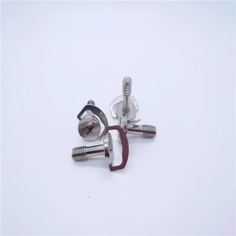 
High quality stainless steel assembly screw with spring washer hinge screws slotted head 