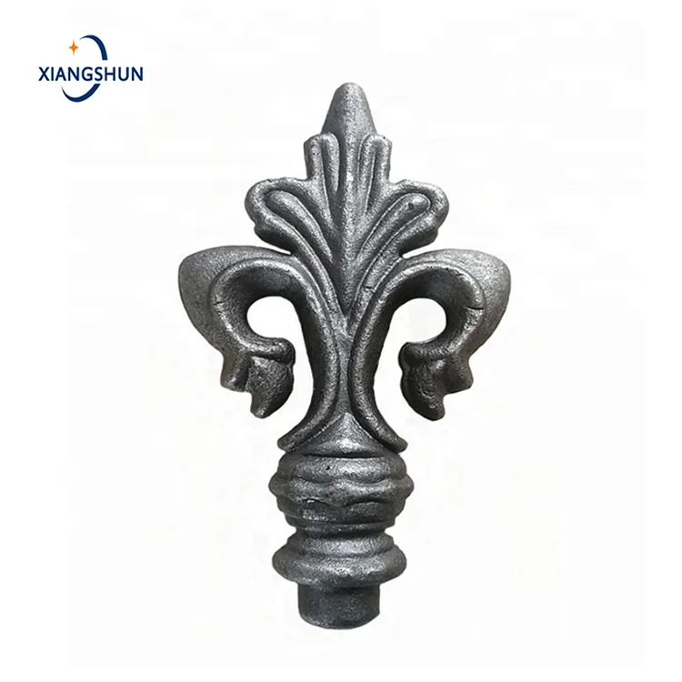 Wrought iron gate and fence top ornaments spear points with good quality