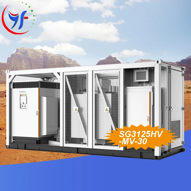 SG3125HV-MV-30 Гибридный инвертор фотогальванический модульный Инвертор 1500 В интегрированный трансформатор Среднего Напряжения солнечный