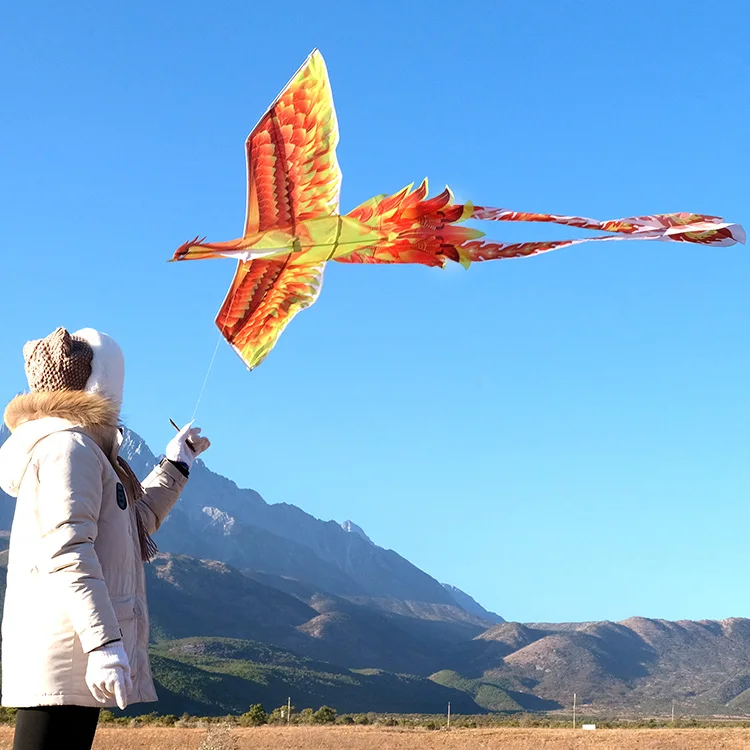 Children Outdoor Toys Phoenix Kite Kid Gift Printed Logo