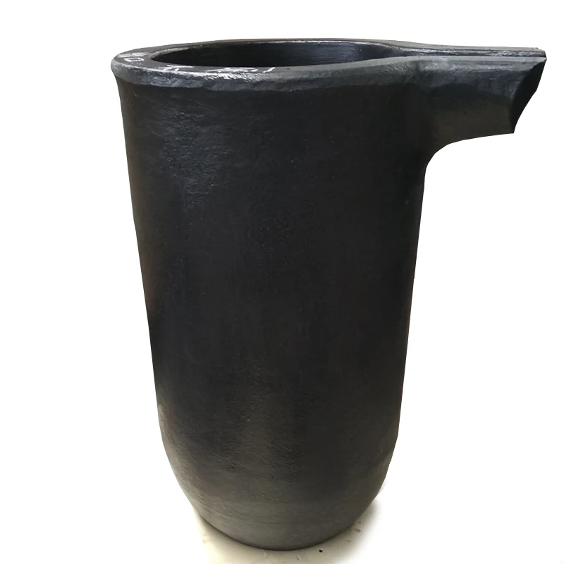 Competitive Price Top Quality Clay Graphite Crucible With Spout