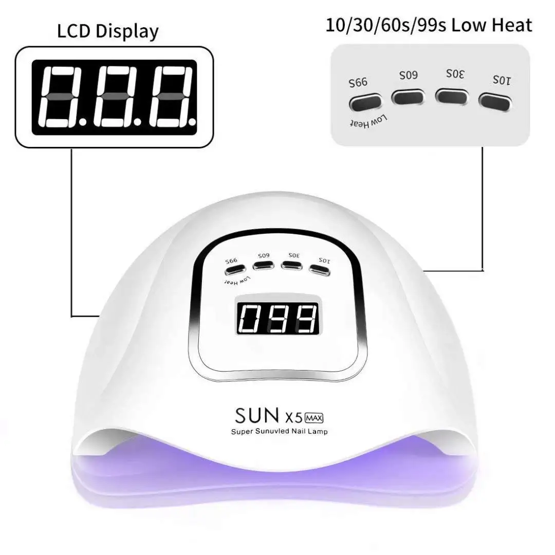 Hot Seller 120W Gel Nails Drying Lamp Nail Curing Lamp Dryer UV LED Nail Lamp