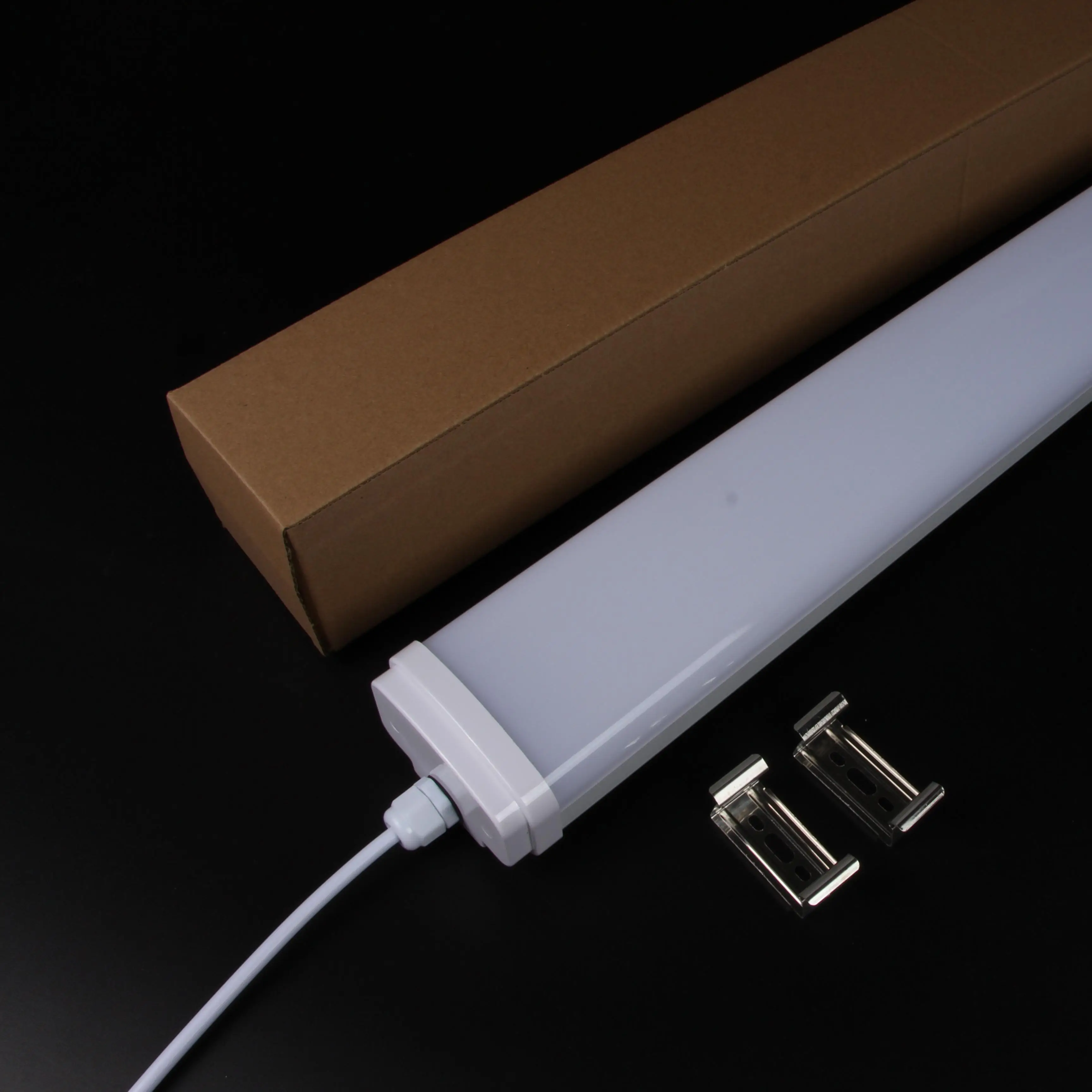 Ip65 waterproof led light dimmer triproof 120cm 40w emergency warehouse led light 5000k