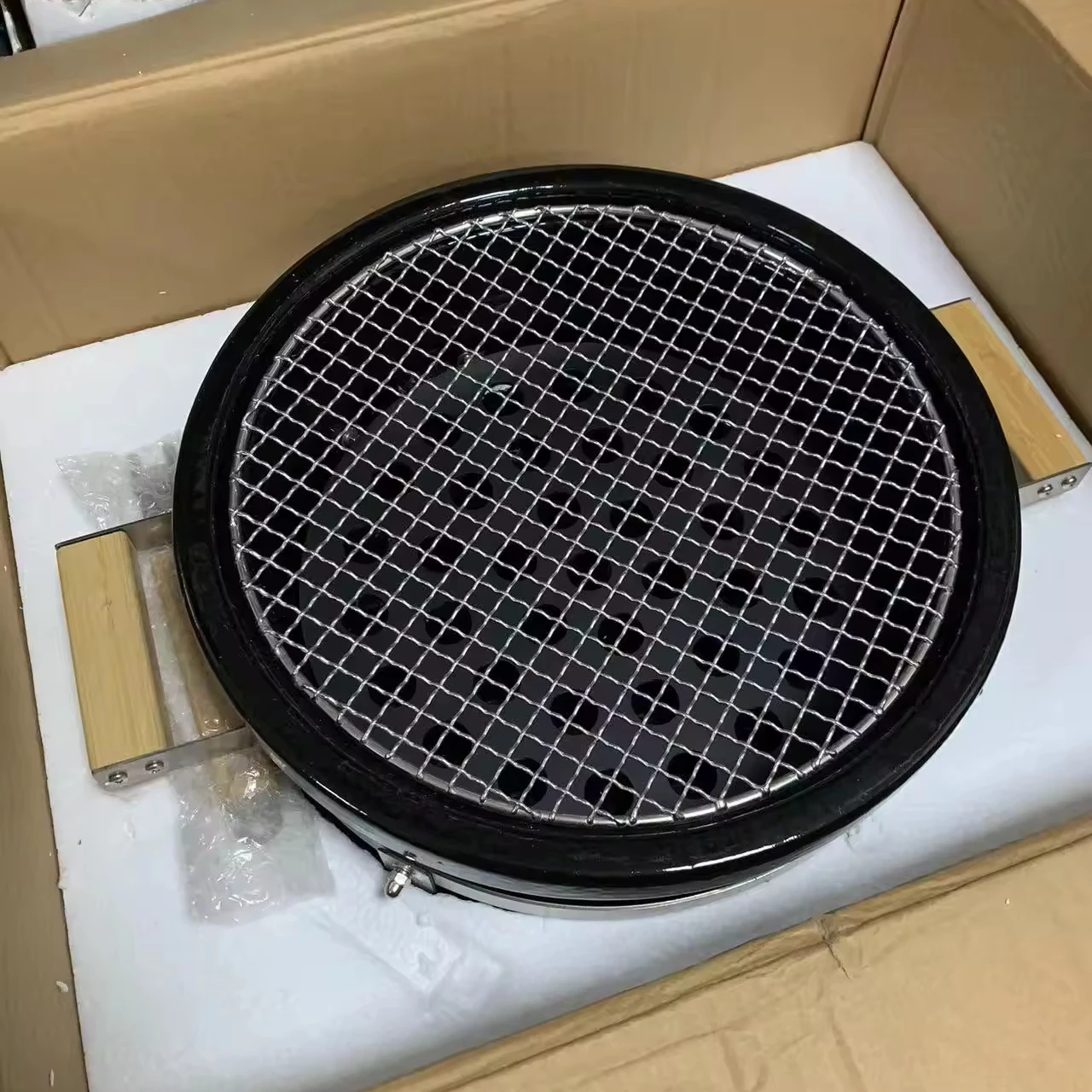 OEM бездымный комнатный барбекю керамический японский гриль для дома