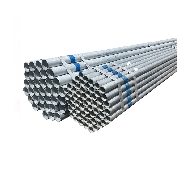 Factory Direct Sale Wholesale Price Q235 A572 GI galvanized steel round pipe cold rolled galvanized steel round pipe