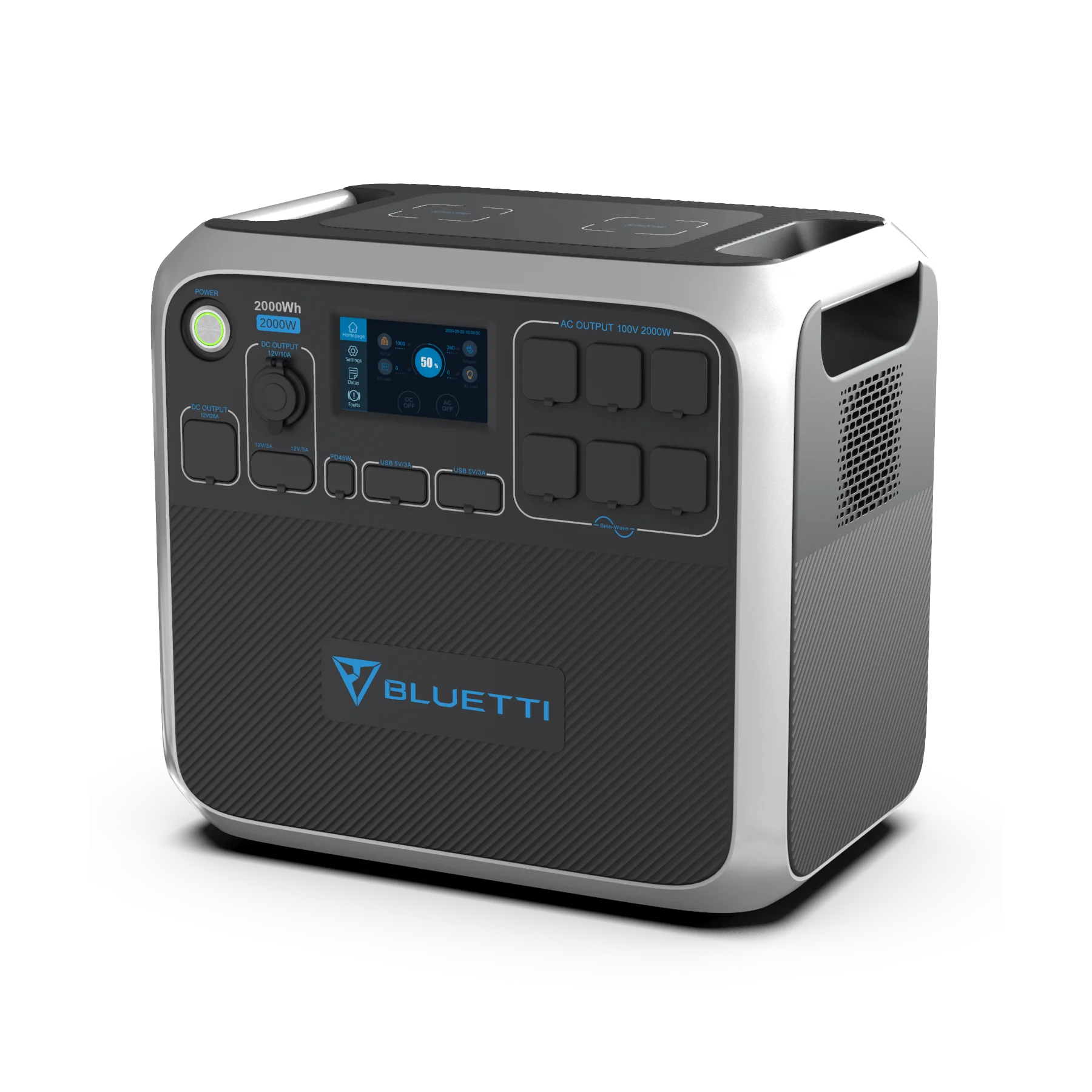 Bluetti AC200P 2000W  Emerg EncyPowerful Portable Power Station for Sump Pump Electric Tools