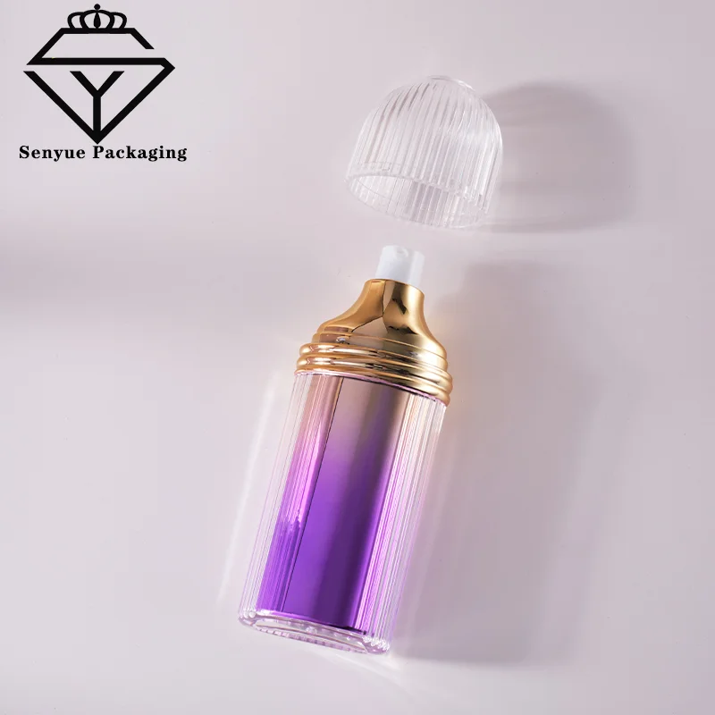 High grade skin care package empty bottle pump head press lotion bottle skin care cream bottle customization