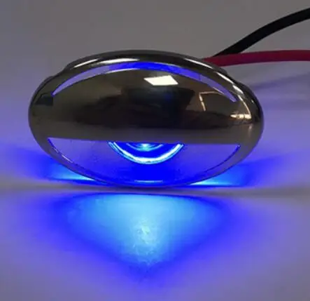 Stainless steel Boat Accessories Marine led Courtesy light DC 12V for Boat Caravan Camper Travel Trailer Motorhome Yachts light