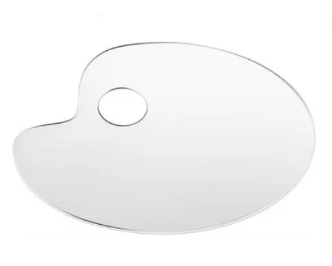 Wet palette painting black transparent face art watercolor paint palette