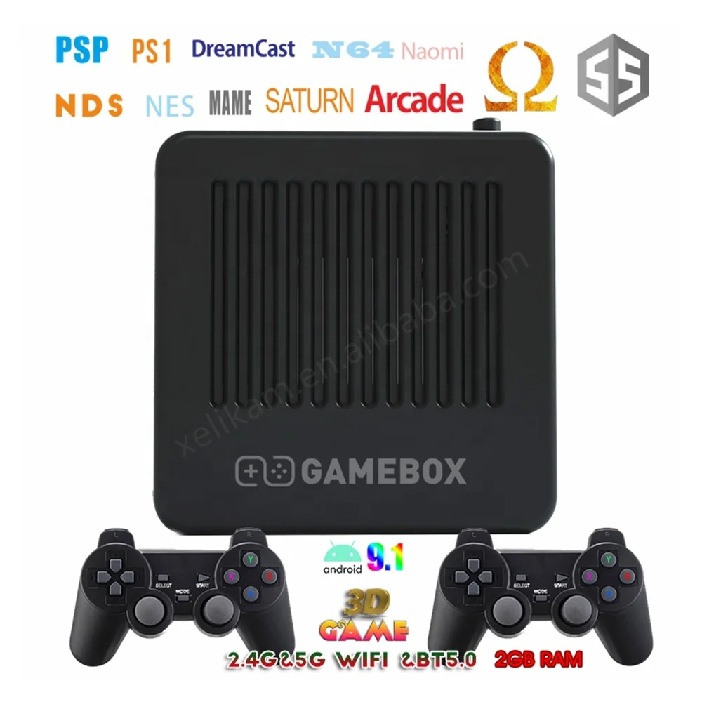G11 Game Box Plus Video Games Console 4k Family Retro games 64/128GB With 30000+ Games Only Game System For PSP/DC/N64