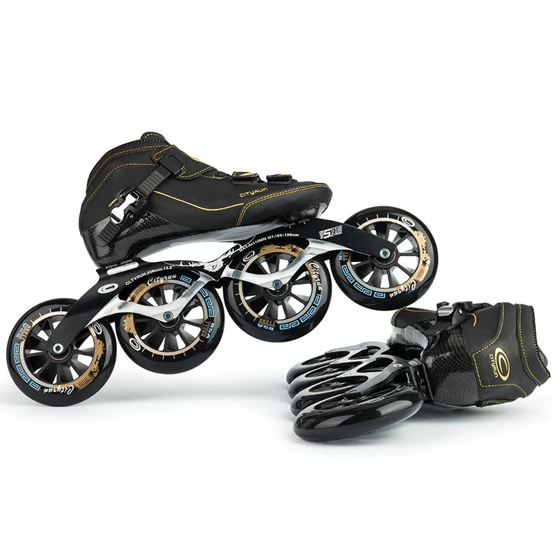 hard boot freestyle slalom inline roller skate for adult roller skate quad microfibre boot buy roller skates