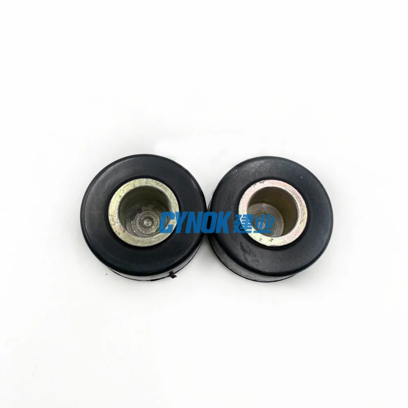 20Y-54-52621 20Y-54-52681 Cabin Roller For PC200-7 PC200-8 Excavator  Black Pulley