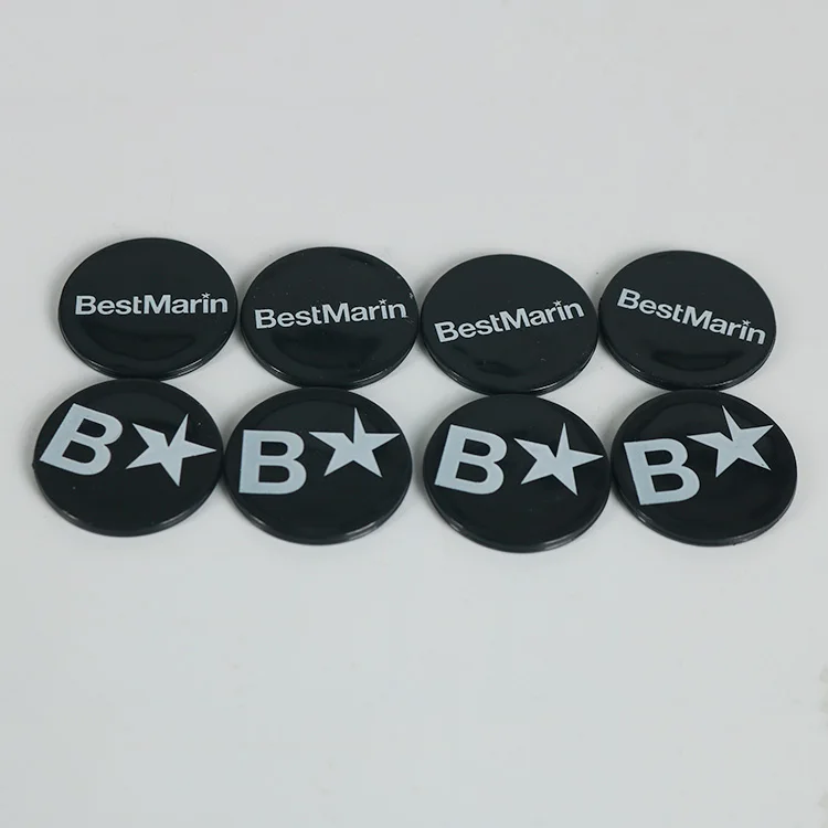 Hot Selling Custom Round Double Sided Printing Plastic Reward Coin Token